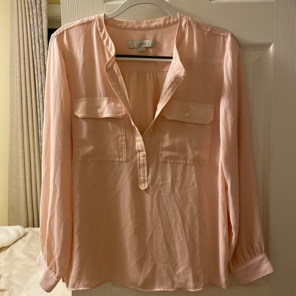Blouse, loft, medium petite